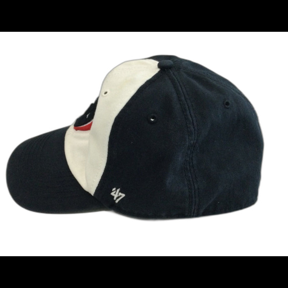 47 Brand Cap Hat Unisex Size L Color Navy White Houston Texans Stretch Fit - Picture 5 of 10
